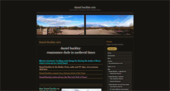 Desktop Screenshot of danielbuckleyarts.com